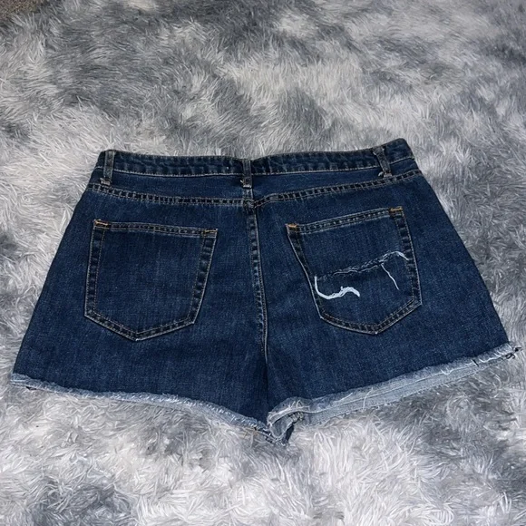 Denim Blue Women's Shorts - Picture 2 of 2